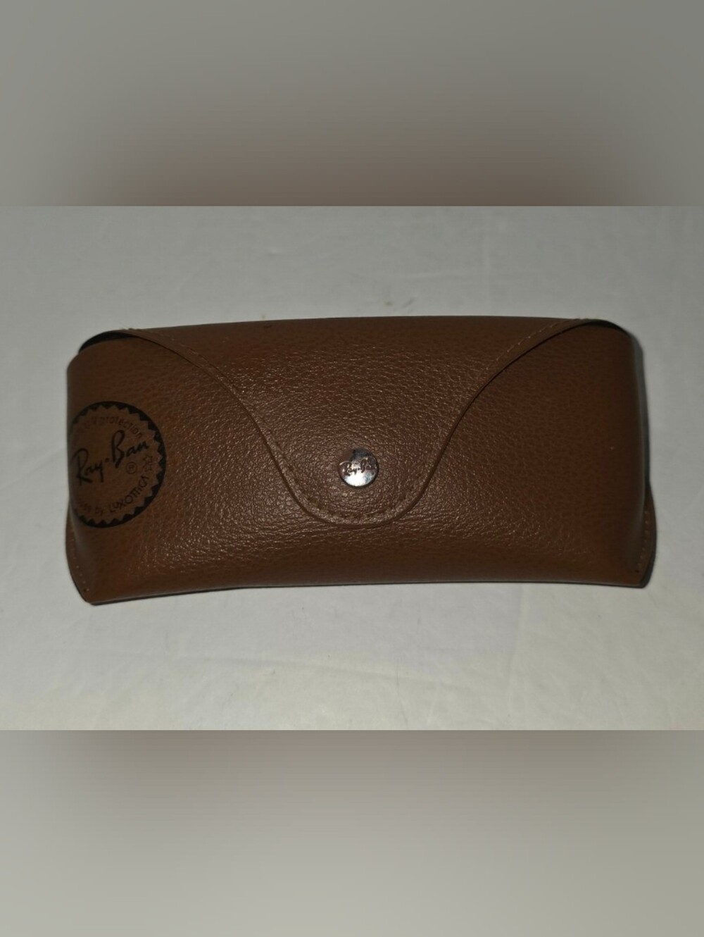 Vintage RAY BAN Brown Bausch & Lomb Aviator Sunglasses Case - Case Only